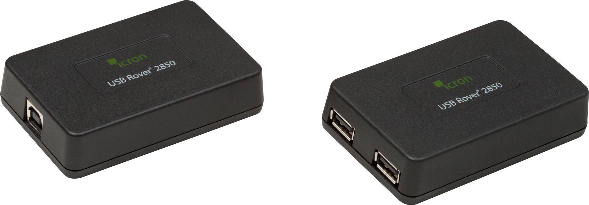 Icron 00-00312 USB Rover 2850 2-port USB 1.1 extender set. Max. extension distance: 85 m Usb rover 2850 (00-00312) von Icron