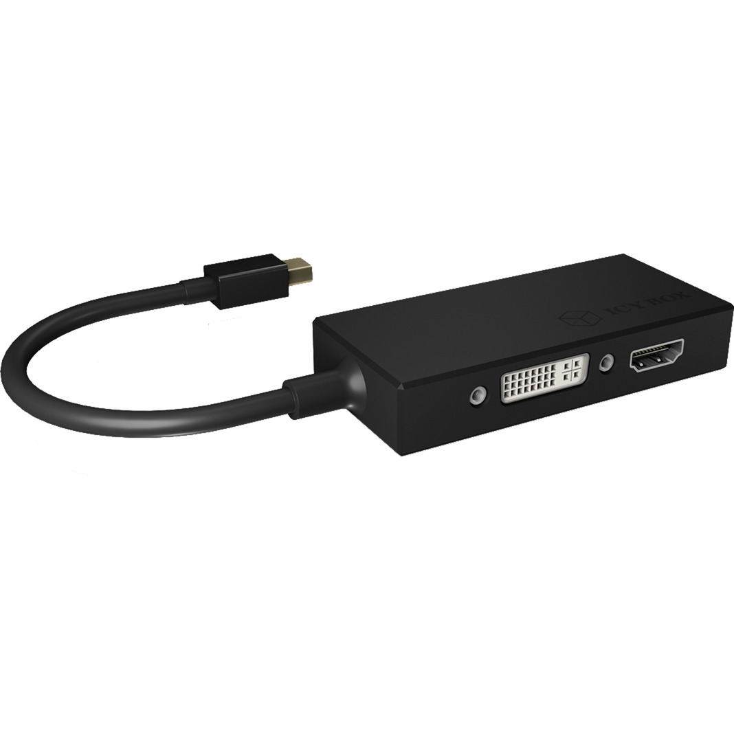 Adapter IB-AC1032 MiniDisplayPort > HDMI / DVI-D / VGA von Icy Box