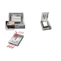 Cremax ICY Dock MB982IP-1S - Speichereinschubadapter - 8.9 cm to 6.4 cm (3.5 auf 6,40cm (2.5)) - Silber (MB982IP-1S-1) von Icy Box