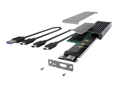 Geh. IcyBox USB 3.1 Typ-C M.2 NVMe SATA SSD Gehäuse extern Geh. IcyBox USB 3.1 Typ-C M.2 NVMe SATA SSD Gehäuse extern von Icy Box