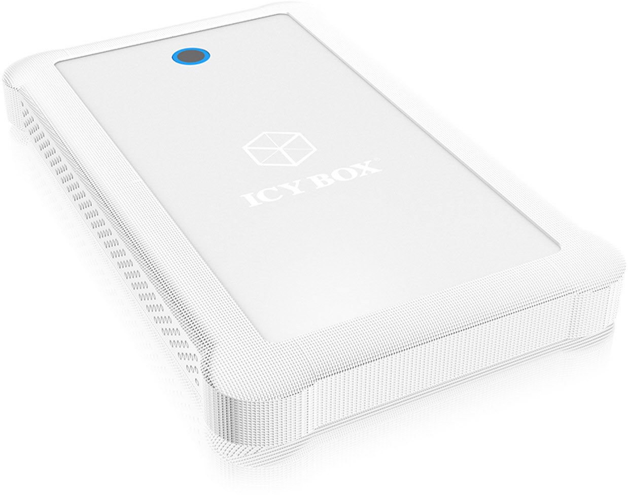IB-233U3-WH 2,5" USB 3.0 Festplattengehäuse weiß von Icy Box