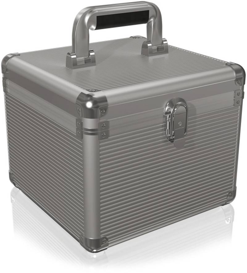 IB-AC628 Transportkoffer für 10x 3,5" silber von Icy Box