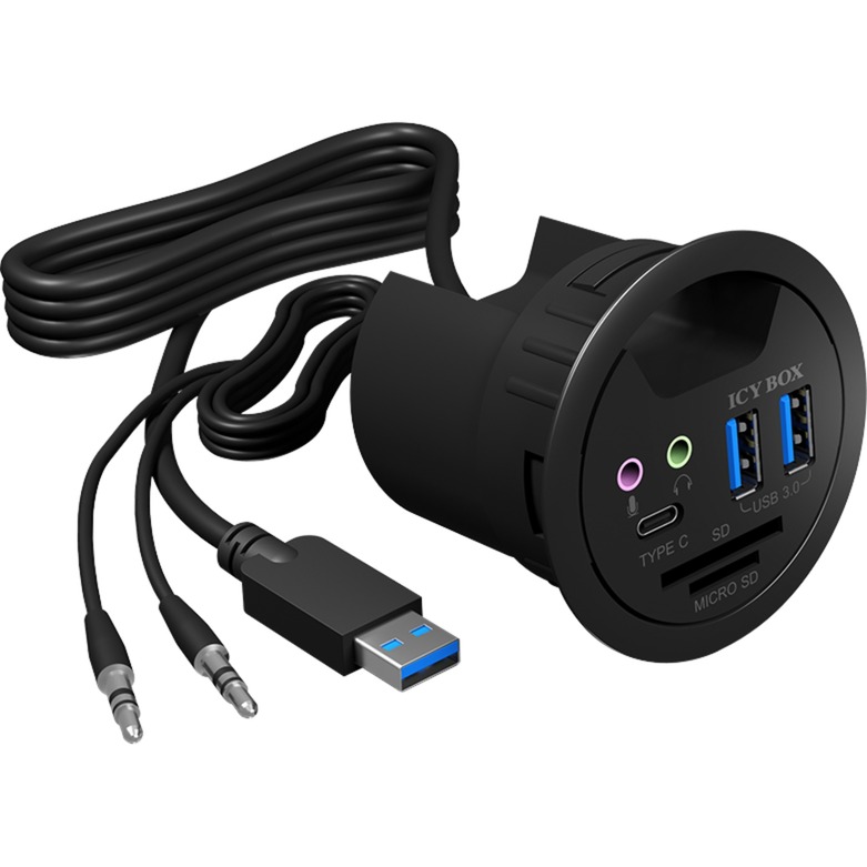 IB-HUB1404A, USB-Hub IB-HUB1404A, USB-Hub von Icy Box