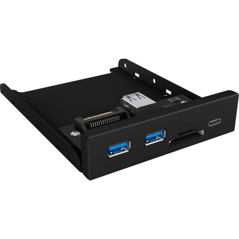 IB-HUB1417-i3, Frontpanel von Icy Box