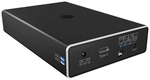 ICY BOX 61028 6.35cm (2.5 Zoll)-Festplattengehäuse 2.5 Zoll USB-C® USB 3.2 (Gen 2) von Icy Box