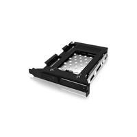 ICY BOX IB-2207StS - Mobiles Speicher-Rack - Erweiterungssteckplatz auf 2.5  (Erweiterungssteckplatz auf 6,4 cm) - Schwarz (IB-2207STS) von Icy Box