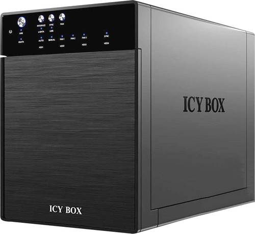 ICY BOX IB-3640SU3-1 8.9cm (3.5 Zoll) Festplattengehäuse 3.5 Zoll USB 3.2 Gen 1 (USB 3.0), eSATA von Icy Box