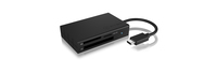 ICY BOX IB-CR401-C3 Kartenleser USB 3.2 Gen 1 (3.1 Gen 1) Type-C Schwarz von Icy Box