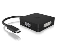 ICY BOX IB-DK1104-C USB-Grafikadapter 3840 x 2160 Pixel Schwarz ICY BOX IB-DK1104-C USB-Grafikadapter 3840 x 2160 Pixel Schwarz von Icy Box