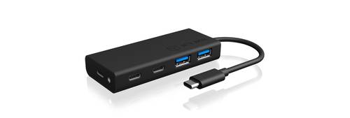 ICY BOX IB-HUB1426-CPD 4 Port USB-C® (USB 3.2 Gen 2) Multiport Hub Schwarz von Icy Box