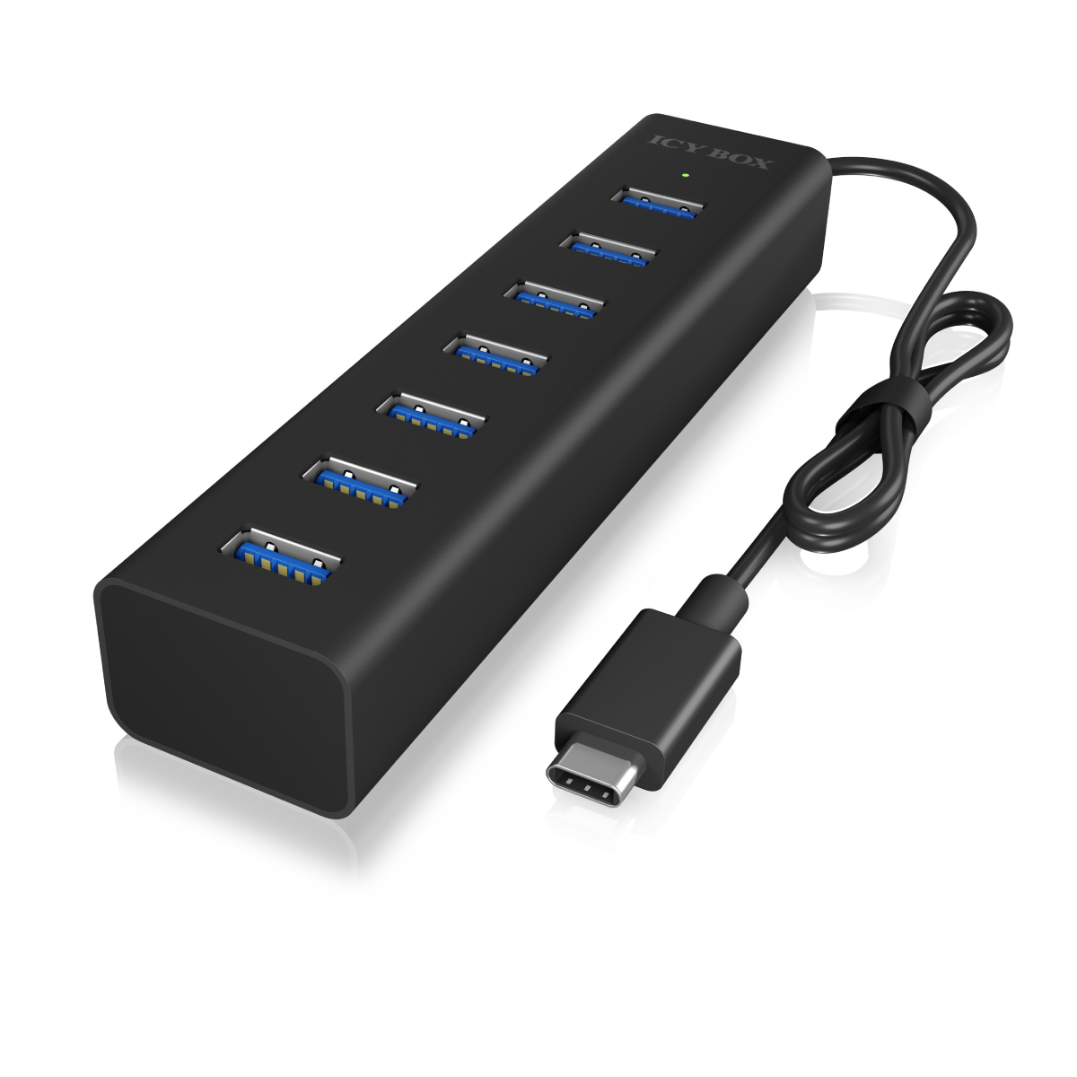 ICY BOX IB-HUB1700-C3 Type-C zu 7 Port USB 3.0 Hub ICY BOX IB-HUB1700-C3 Type-C zu 7 Port USB 3.0 Hub von Icy Box