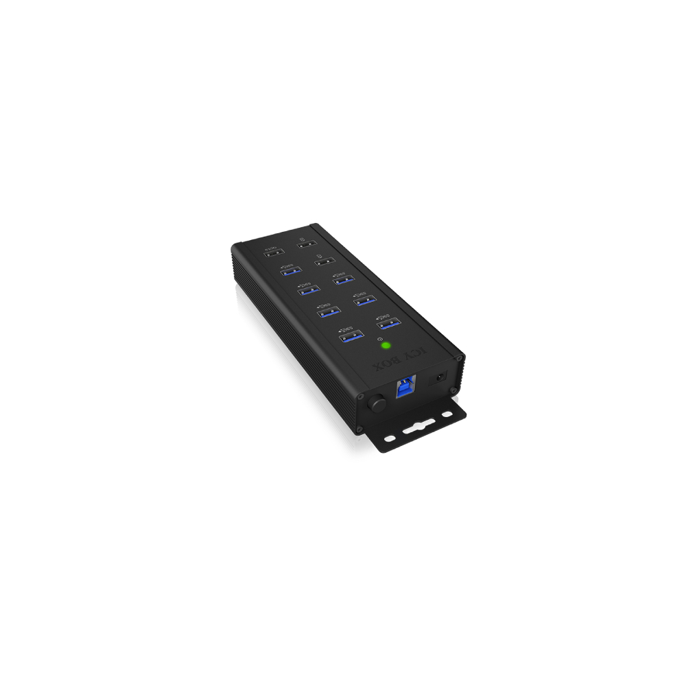 ICY BOX IB-HUB1703-QC3 - 7 Port USB 3.0 Hub mit 3 Ladeanschlüsse ICY BOX IB-HUB1703-QC3 - 7 Port USB 3.0 Hub mit 3 Ladeanschlüsse von Icy Box