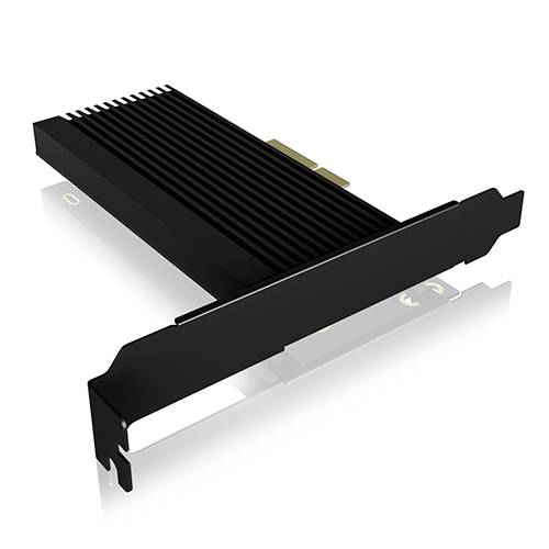 ICY BOX IB-PCI208-HS 1 Port M.2 Controller PCIe x4 Passend für (SSD): M.2 SATA SSD inkl. Low-Profil von Icy Box