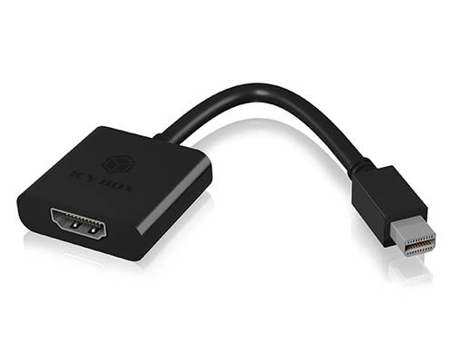 ICY BOX Monitor Adapter [1x Mini-DisplayPort Stecker - 1x HDMI-Buchse] IB-AC538a von Icy Box