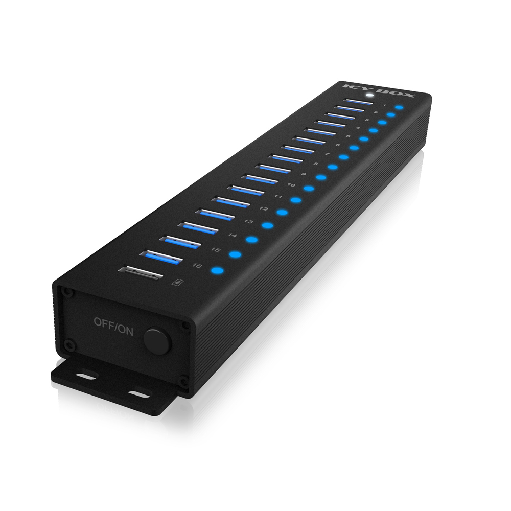 ICY BOX USB-Hub - 17-Port USB 3.2 Gen 1 Hub von Icy Box