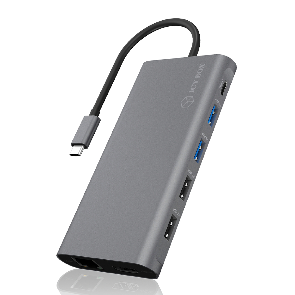 ICY BOX USB Type-C 12in1 Notebook DockingStation (IB-DK4050-CPD) von Icy Box