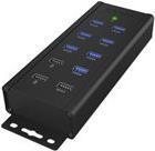 ICY BOX IB-HUB1703-QC3 - Hub - 7 x SuperSpeed USB 3.0 - Desktop (IB-HUB1703-QC3) von Icy Box