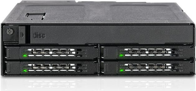 Icy Dock MB604SPO-B Hard Drive Backplane Schwarz (MB604SPO-B) von Icy Box