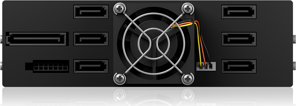 RaidSonic IB-2260SSK-12G Speicherlaufwerksgehäuse 2.5  HDD / SSD-Gehäuse Schwarz (IB-2260SSK-12G) von Icy Box