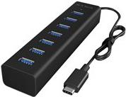 RaidSonic ICY BOX IB-HUB1700-C3 - Hub - 7 x SuperSpeed USB 3.0 - Desktop (IB-HUB1700-C3) von Icy Box