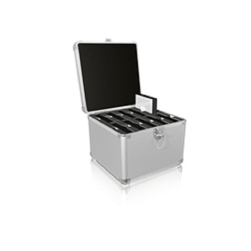 Schutzkoffer IcyBox 10x2,5 o. 3,5 HDD/SSD Aluminium retail Schutzkoffer IcyBox 10x2,5 o. 3,5 HDD/SSD Aluminium retail von Icy Box