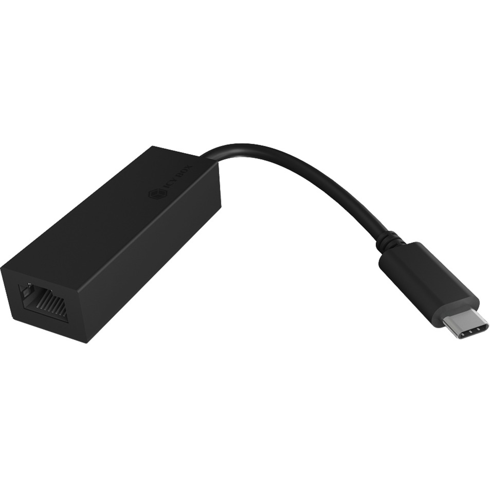 USB 3.2 Gen 1 Adapter, USB-C Stecker > RJ-45 Buchse von Icy Box