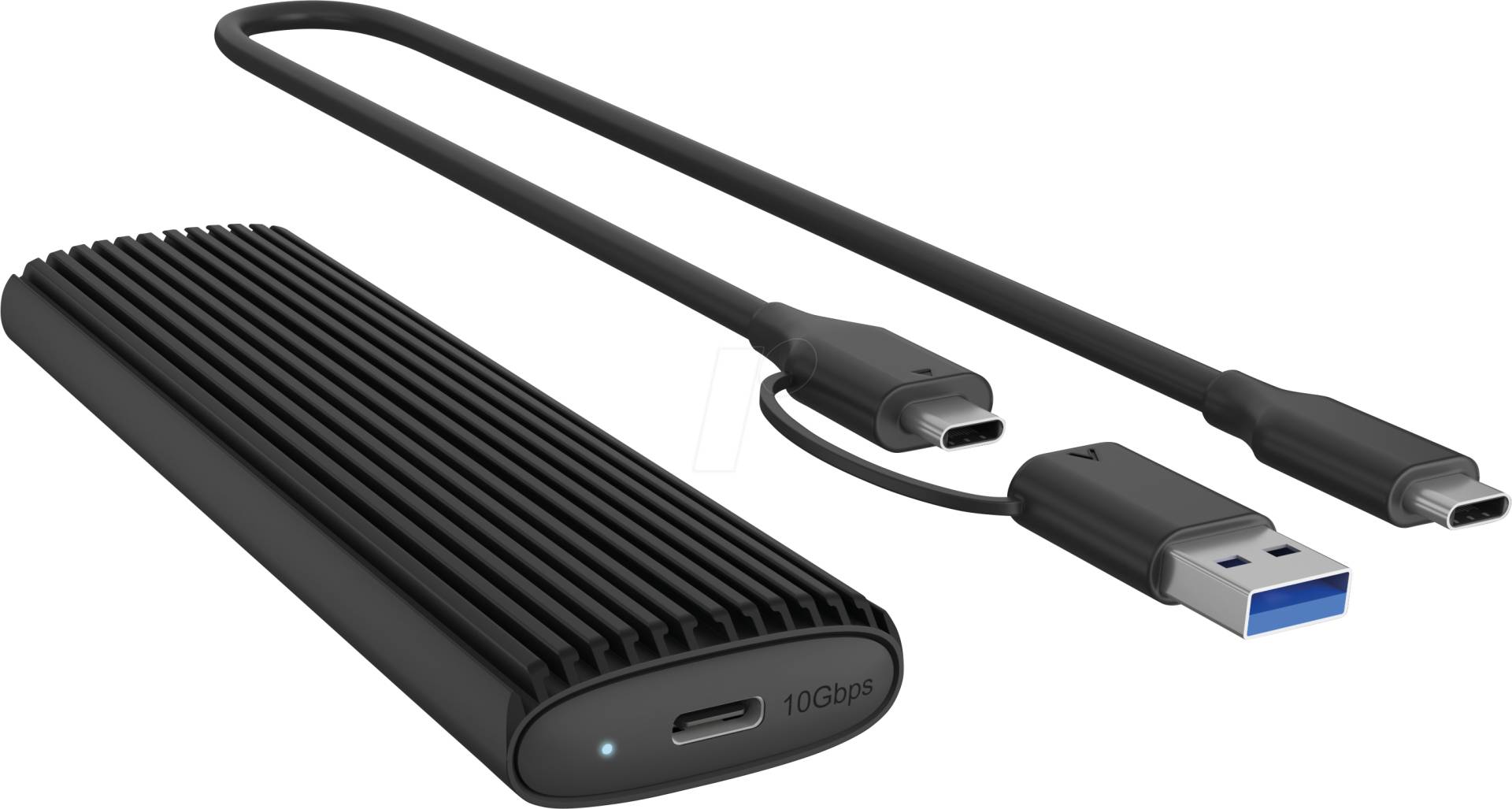 ICY 1808MCT-CU31 - Externes M.2 NVMe/SATA SSD Gehäuse, USB 3.1 ICY 1808MCT-CU31 - Externes M.2 NVMe/SATA SSD Gehäuse, USB 3.1 von Icybox