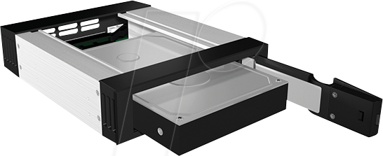 ICY IB-158SSK-B - Wechselrahmen 1x 5,25'' für 1x 3,5'' SATA von Icybox