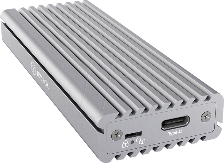 ICY IB-1817MAC31 - Externes M.2 NVMe SSD Gehäuse mit USB 3.1 von Icybox