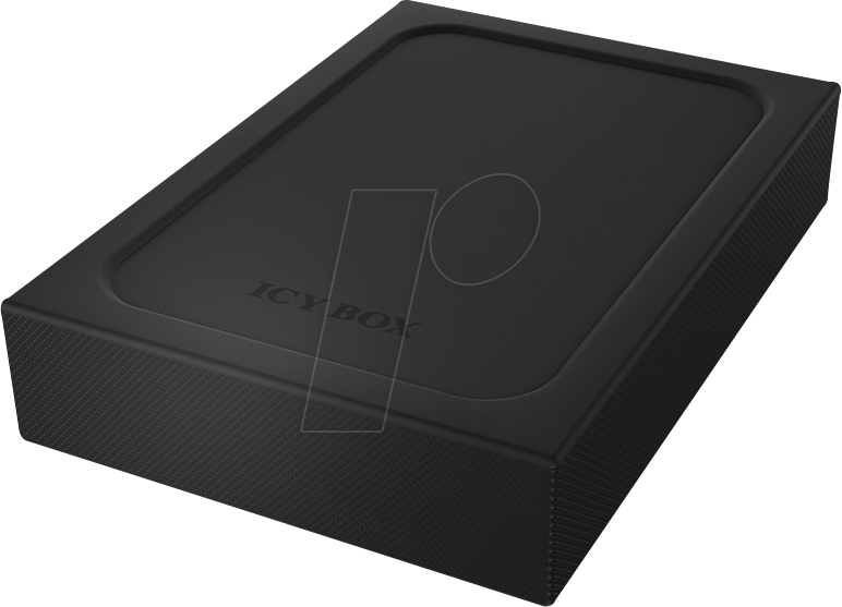 ICY IB-256WP - Externes 2.5'' SATA Gehäuse, USB 3.0, Schreibschutz, schwarz von Icybox