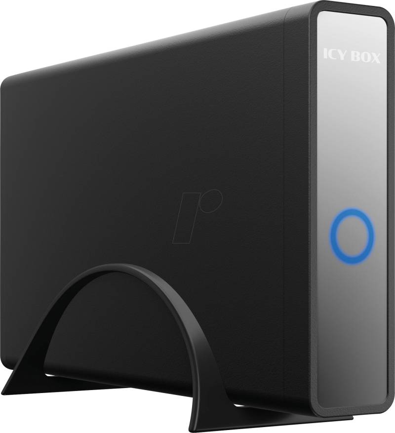 ICY IB-382-C31 - 3.5'' & 2,5'' SATA HDD Gehäuse mit USB-HUB, USB 3.1 von Icybox