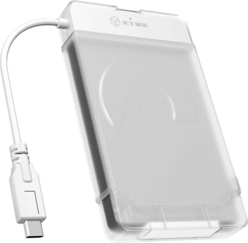 ICY IB-AC703-C - Externes 2.5'' SATA HDD/SSD Gehäuse, USB 3.0, Adapter von Icybox
