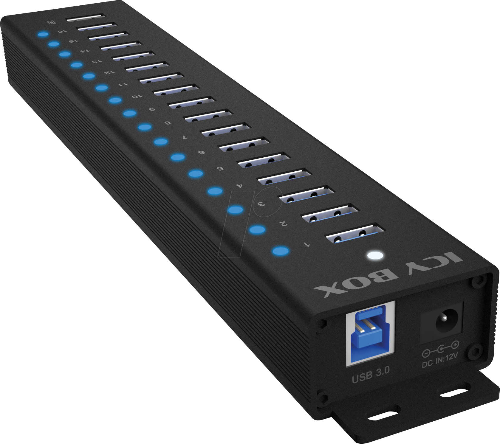 ICY IB-HUB1717U3 - USB 3.0 17 Port Hub, USB-A ICY IB-HUB1717U3 - USB 3.0 17 Port Hub, USB-A von Icybox