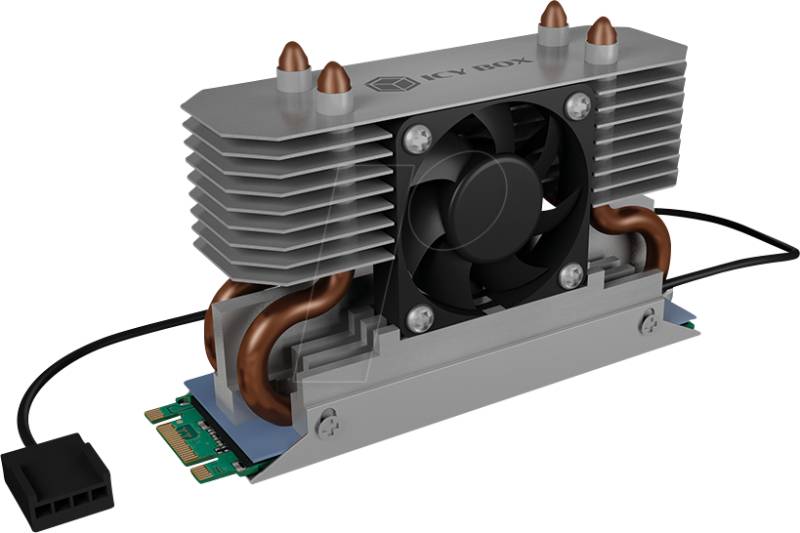 ICY IB-M2HSF-702 - Heatpipe Kühler für M.2 SSD von Icybox