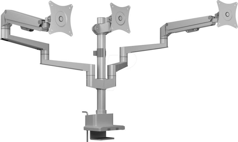 ICY IB-MS525-T - Monitor Halter, 3 Displays bis 30'', Tischmontage von Icybox