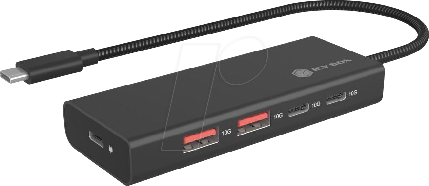 ICY IBHUB1436CPD - USB 3.1, 4 Hub, 2x USB-A, 2x USB-C + PD ICY IBHUB1436CPD - USB 3.1, 4 Hub, 2x USB-A, 2x USB-C + PD von Icybox