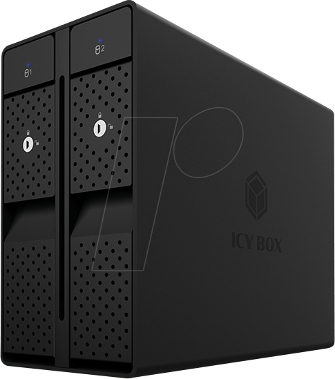 ICY RD3802-C31 - Externes 2x 3.5'' SATA Gehäuse, USB 3.1 von Icybox