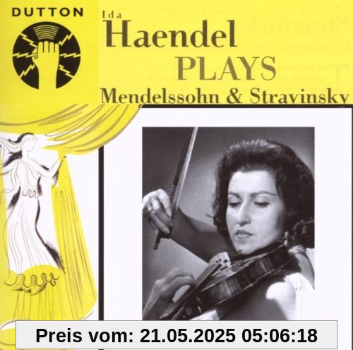 Händel Plays Mendelssohn... von Ida Haendel