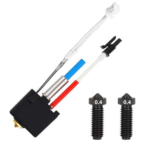IdeaFormer Extruder Hotend Kit mit 0,4mm Hardened Steel Nozzle für Anycbic Kobra 2/Kobra 2 Pro/Kobra 2 Neo/Kobra 2 Plus/Kobra 2 Max, Kobra 2 Hot End Extruder Heizblock Thermister Gehärtete Düse Set IdeaFormer Extruder Hotend Kit mit 0,4mm Hardened Steel Nozzle für Anycbic Kobra 2/Kobra 2 Pro/Kobra 2 Neo/Kobra 2 Plus/Kobra 2 Max, Kobra 2 Hot End Extruder Heizblock Thermister Gehärtete Düse Set von IdeaFormer