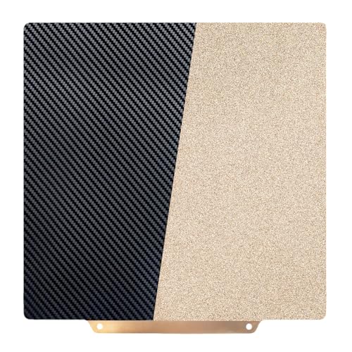 IdeaFormer PET PEI Druckplatte 310x310mm, Double Sided Smooth+Textured PET PEI Druckbett Spring Bed Plate für Artillery Sidewinder X1 X2 für QIDI Plus 4 für Creality CR10 CR10 S von IdeaFormer