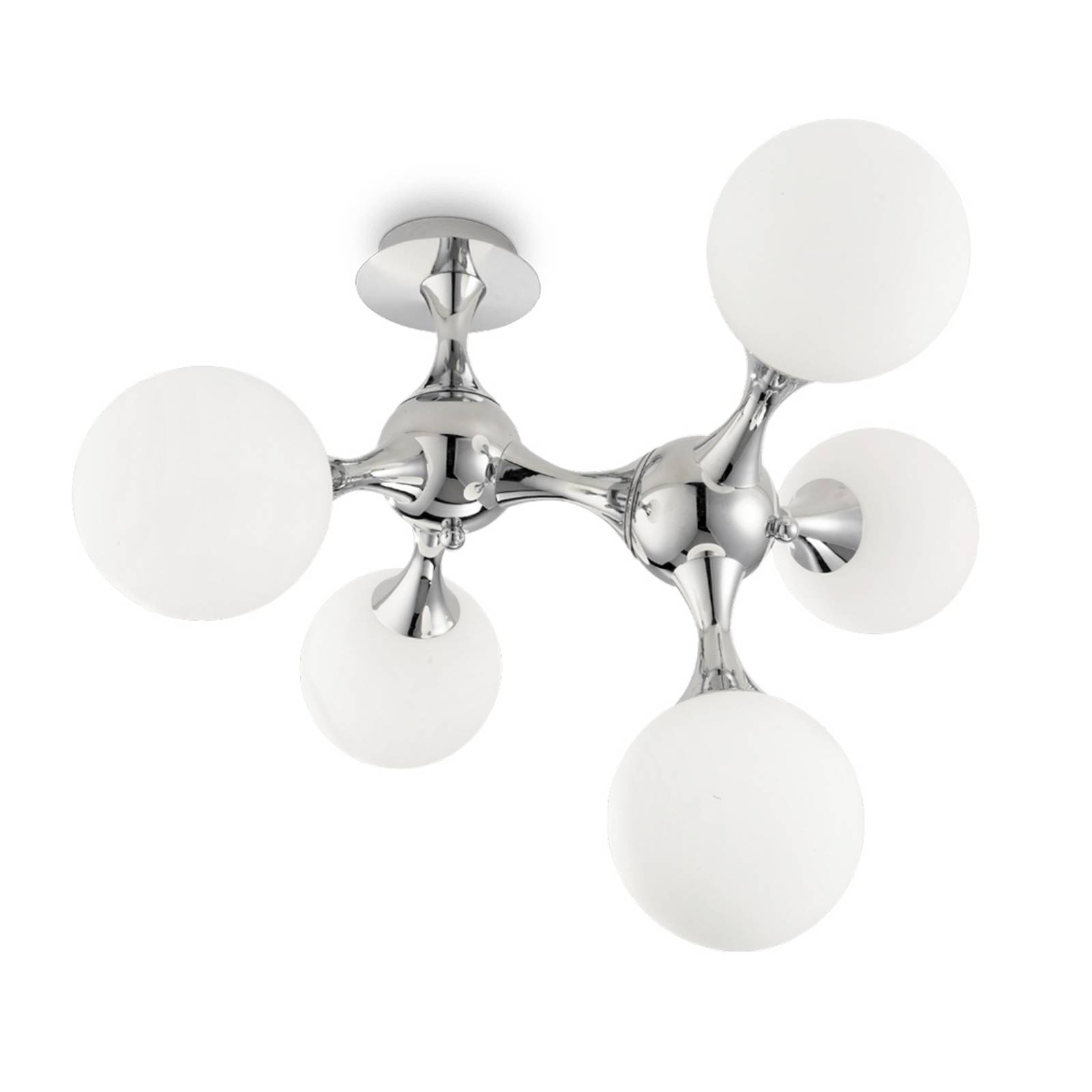Deckenleuchte Nodi Bianco 5-flammig E14 Deckenleuchte Nodi Bianco 5-flammig E14 von Ideallux