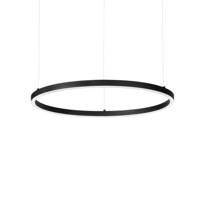 Ideal Lux LED-Hängelampe Oracle Slim Ø 70 cm schwarz 3.000 K von Ideallux