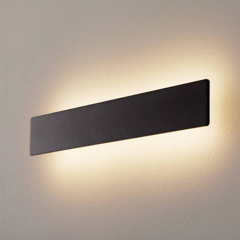 Ideal Lux LED-Wandleuchte Zig Zag schwarz, Breite 53 cm von Ideallux