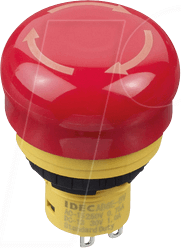 ID AB6E3BV02PTRM - Not-Aus-Schalter X6, 30 mm, 2 NC ID AB6E3BV02PTRM - Not-Aus-Schalter X6, 30 mm, 2 NC von Idec