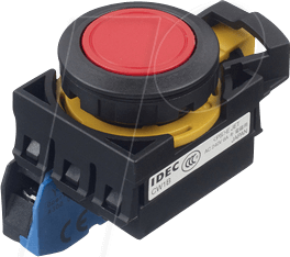 ID CW1BA1E10R - Einbautaster CW, 28 mm , 1 NO, rot von Idec