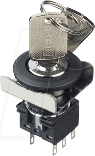 ID LB6K2ST5A - Schlüsselschalter LB, 22 mm ID LB6K2ST5A - Schlüsselschalter LB, 22 mm von Idec