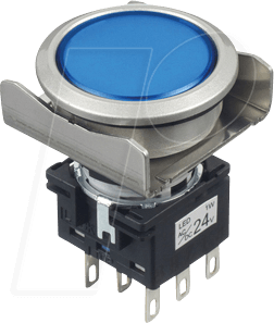 ID LB6MLA1T64S - Beleuchteter Einbautaster LB, 22 mm, 2 CO ID LB6MLA1T64S - Beleuchteter Einbautaster LB, 22 mm, 2 CO von Idec