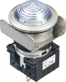 ID LB6MP2T04PW - Kontrolllampe LB, 22 mm , purweiss ID LB6MP2T04PW - Kontrolllampe LB, 22 mm , purweiss von Idec