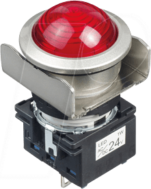 ID LB6MP2T04R - Kontrolllampe LB, 22 mm , rot von Idec