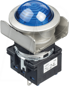 ID LB6MP2T04S - Kontrolllampe LB, 22 mm , blau von Idec